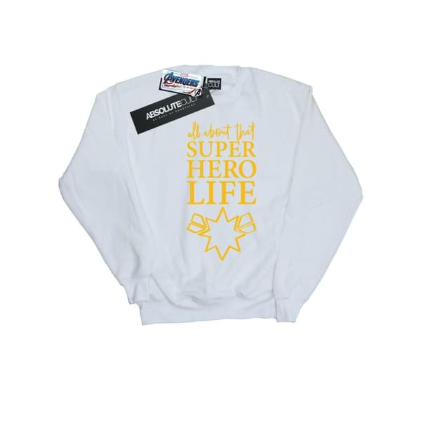 Marvel Boys Avengers Endgame Superhero Life Sketch Sweatshirt