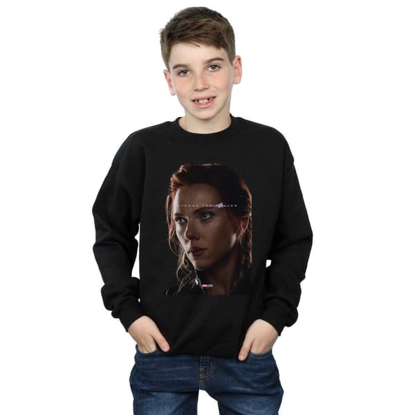 Marvel Pojkar Avengers Endgame Avenge The Fallen Black Widow Sweatshirt