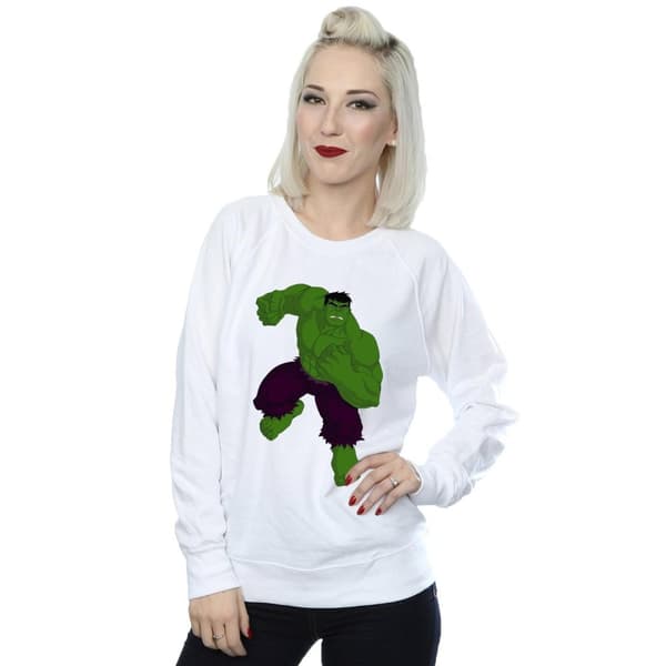 Marvel Dam/Tjej Hulk Pose Sweatshirt