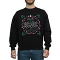 Miniatyrbilde 3 av 5: AC/DC Mens Christmas Circle Sweatshirt