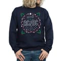 Miniatyrbilde 3 av 5: AC/DC Mens Christmas Circle Sweatshirt