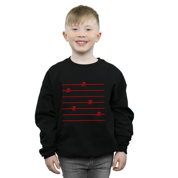 Marvel Pojkar Avengers Endgame Logo Stripes Sweatshirt