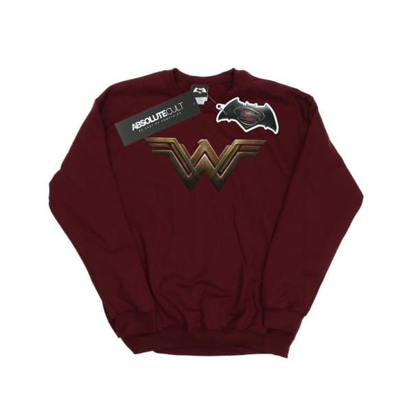 DC Comics Sweatshirt med Wonder Woman-logga, herr