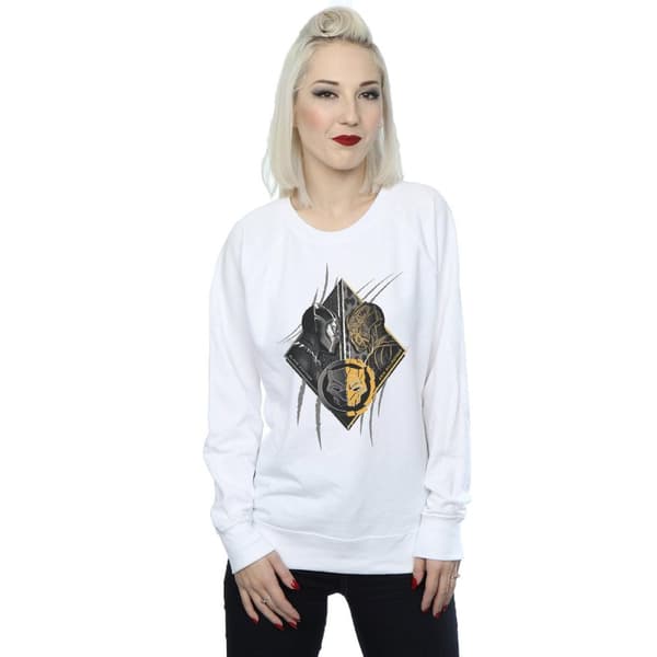 Marvel Womens/Ladies Black Panther Vs Killmonger Sweatshirt