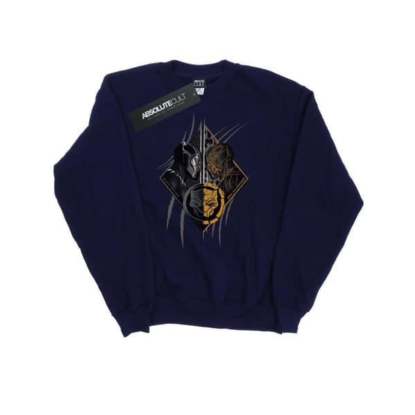Marvel Womens/Ladies Black Panther Vs Killmonger Sweatshirt