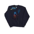 Miniatyrbilde 1 av 3: DC Comics Womens/Ladies Aquaman Battle Silhouette Sweatshirt
