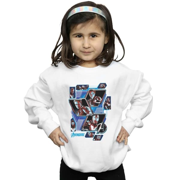 Marvel Girls Avengers Endgame Hero Panels Sweatshirt