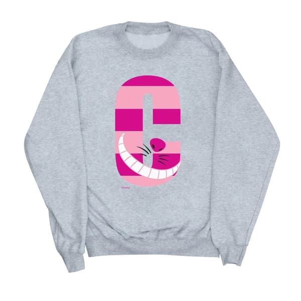 Disney Sweatshirt med alfabetet A för Alice för flickor