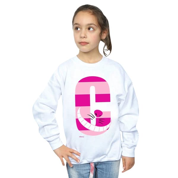 Disney Girls Alphabet A Is For Alice Sweatshirt