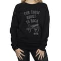 Pikkukuva 3 / 5: AC/DC Womens/Ladies For Those About To Rock Cannon Sweatshirt