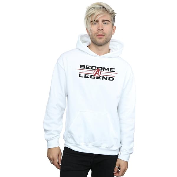Marvel Mens Avengers Endgame Become A Legend Hoodie