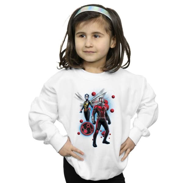 Marvel Girls Ant-Man And The Wasp Particle Pose Sweatshirt