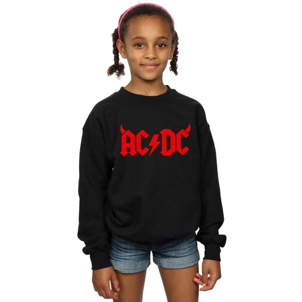 AC/DC Girls Horns Logo Sweatshirt