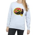 Miniatyrbild 2 av 5: DC Comics Dam/kvinnor Batman TV Series Catwoman Scratch Sweatshirt