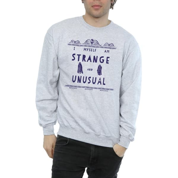 Beetlejuice Mens Strange And Unusual Sweatshirt