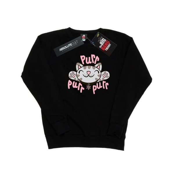 Big Bang Theory Dam/Tjej Soft Kitty Purr Sweatshirt