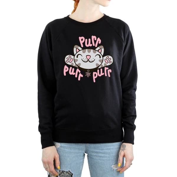 Big Bang Theory Dam/Tjej Soft Kitty Purr Sweatshirt