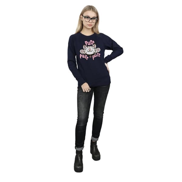 Big Bang Theory Dam/Tjej Soft Kitty Purr Sweatshirt