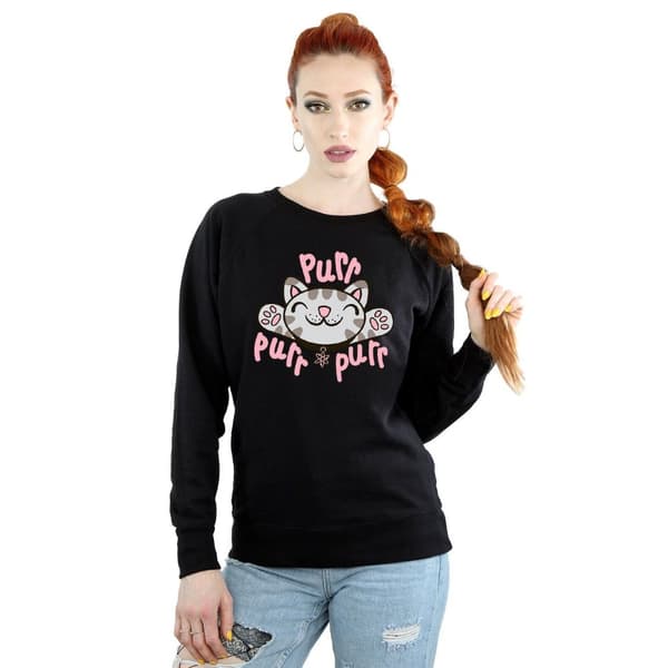 Big Bang Theory Dam/Tjej Soft Kitty Purr Sweatshirt