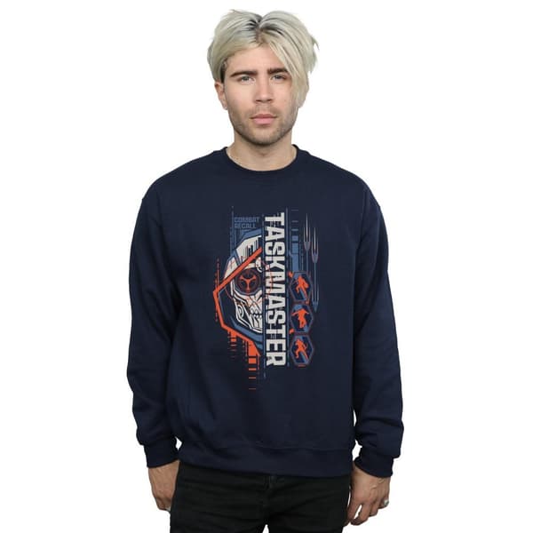 Marvel Mens Black Widow Movie Taskmaster Combat Recall Sweatshirt
