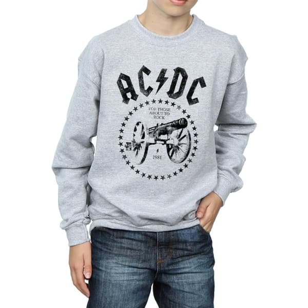 AC/DC Pojkar We Salute You Cannon Sweatshirt