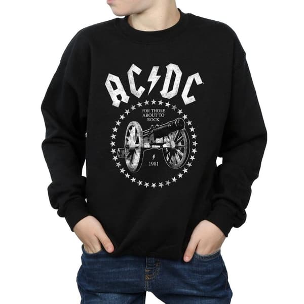 AC/DC Pojkar We Salute You Cannon Sweatshirt