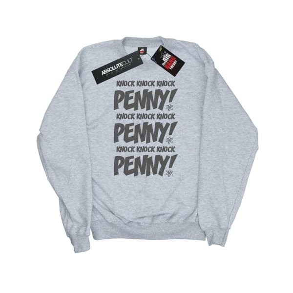 The Big Bang Theory Mens Sheldon Knock Knock Penny Sweatshirt