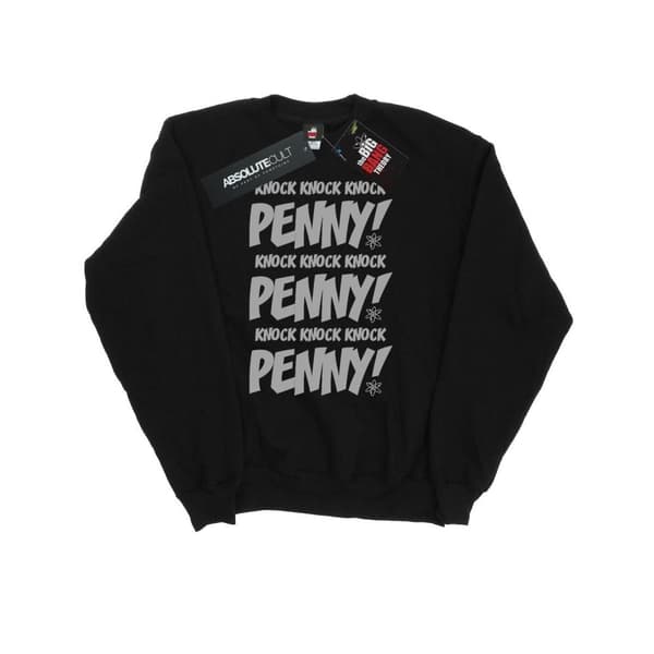 The Big Bang Theory Mens Sheldon Knock Knock Penny Sweatshirt