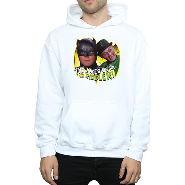 DC Comics Mens Batman TV Series The Riddler Joke Hoodie