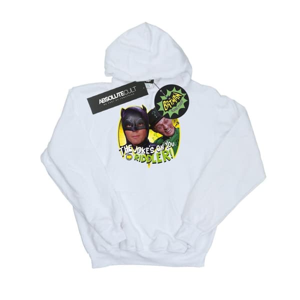 DC Comics Mens Batman TV Series The Riddler Joke Hoodie