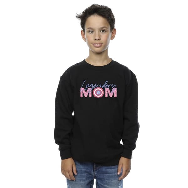 Marvel Boys Avengers Captain America Mum Sweatshirt