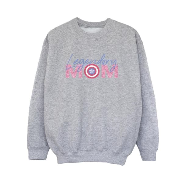 Marvel Boys Avengers Captain America Mum Sweatshirt