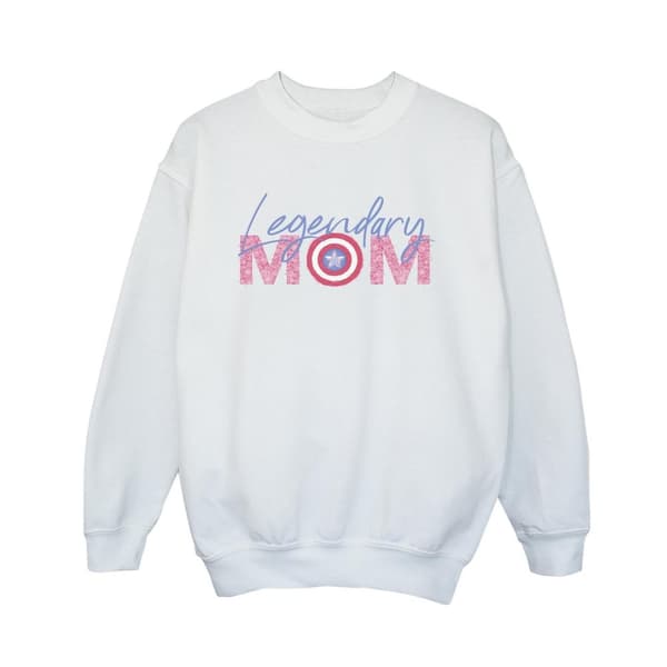 Marvel Pojkar Avengers Captain America Mum Sweatshirt