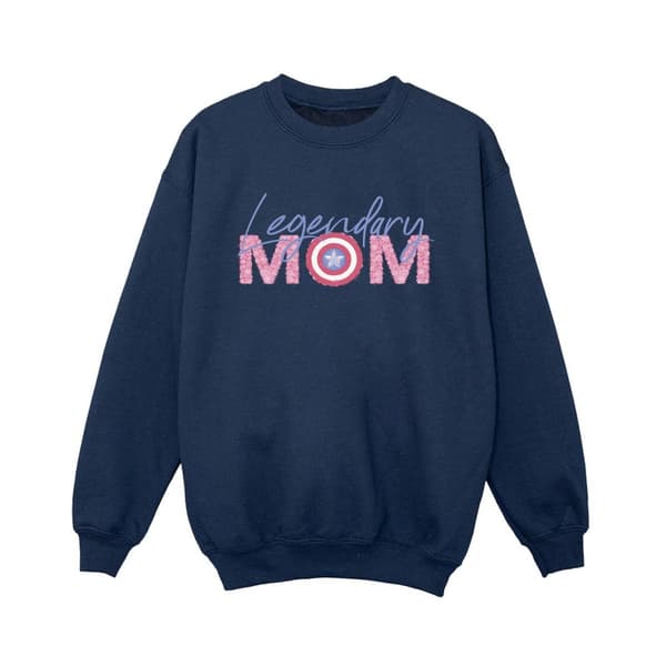 Marvel Boys Avengers Captain America Mum Sweatshirt