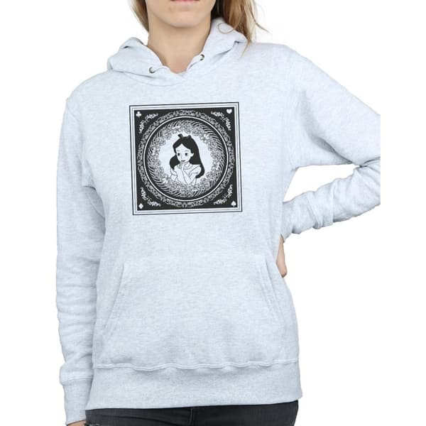 Disney Kvinnor/Damer Alice In Wonderland Box Hoodie