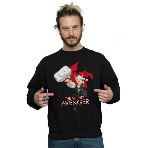 Marvel Mens Thor The Mighty Avenger Sweatshirt