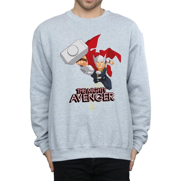 Marvel Mens Thor The Mighty Avenger Sweatshirt