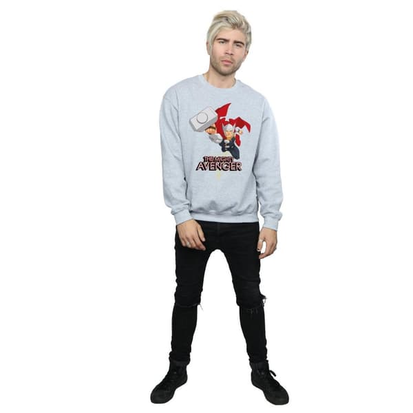 Marvel Mens Thor The Mighty Avenger Sweatshirt