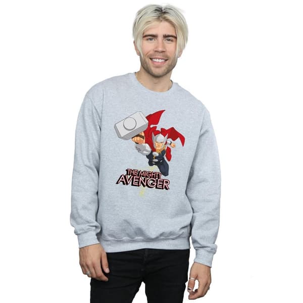 Marvel Mens Thor The Mighty Avenger Sweatshirt