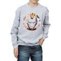Miniatyrbillede 3 af 5: Marvel Boys Iron Man Montage Symbol Sweatshirt
