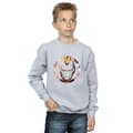 Miniatyrbillede 2 af 5: Marvel Boys Iron Man Montage Symbol Sweatshirt
