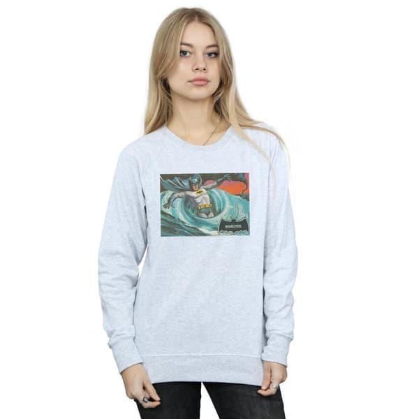 DC Comics Dam/Tjej Batman TV Series Whirlpool Sweatshirt