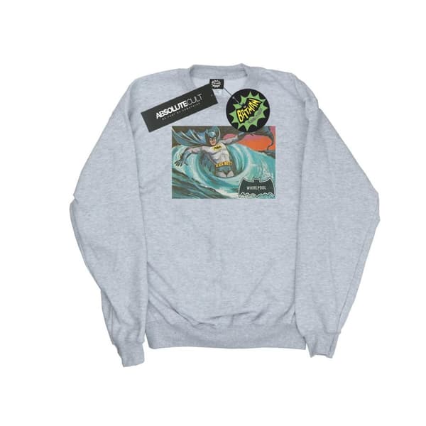 DC Comics Dam/Tjej Batman TV Series Whirlpool Sweatshirt