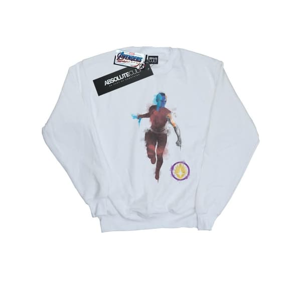 Marvel Sweatshirt med målad Nebula för damer/kvinnor Avengers Endgame