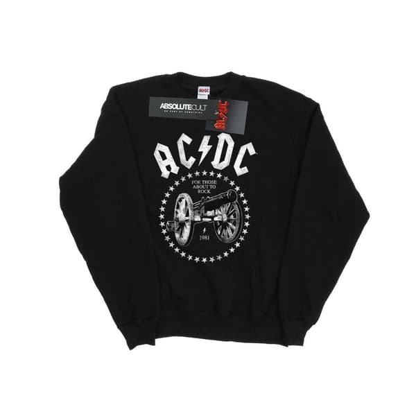 AC/DC Girls We Salute You Cannon Sweatshirt