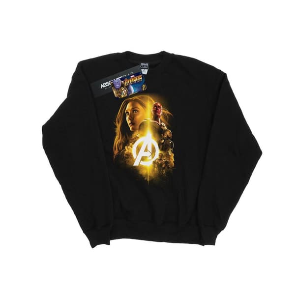 Marvel Mens Avengers Infinity War Vision Witch Team Up Sweatshirt