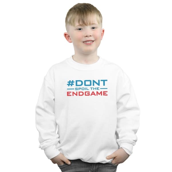 Marvel Boys Avengers Endgame Don´t Spoil The Endgame Sweatshirt