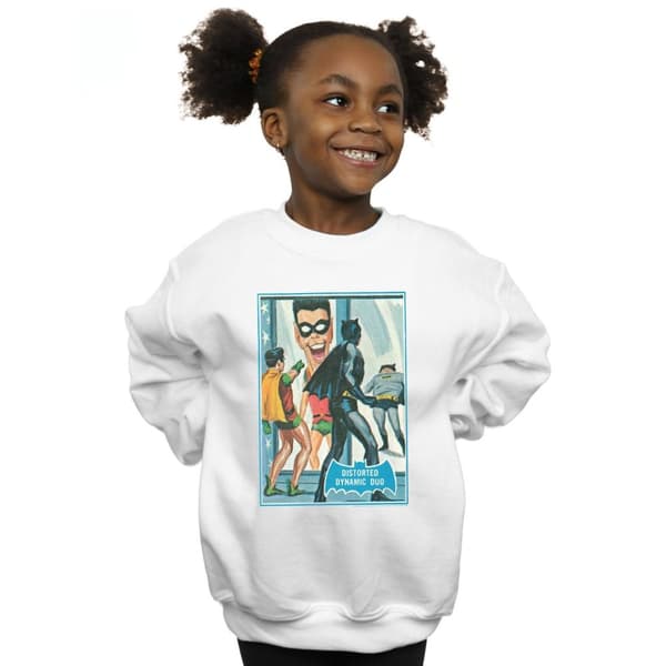 DC Comics Batman TV Series Dynamic Duo Sweatshirt för flickor