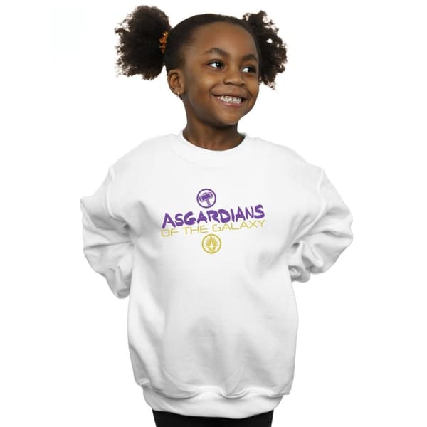 Marvel Girls Avengers Endgame Asgardians Of The Galaxy Sweatshirt