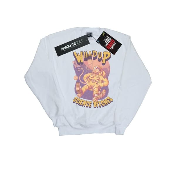 The Big Bang Theory Mens Whad Up Science Bitches Sweatshirt